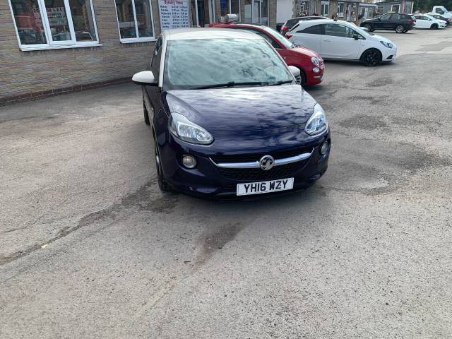 Vauxhall Adam 1.0 ADAM SLAM Hatchback Petrol Blue