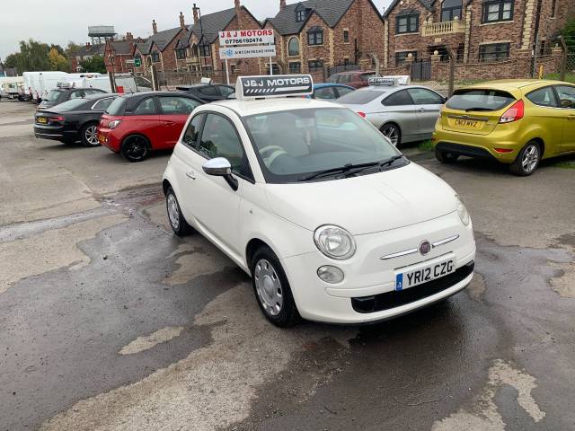 Fiat 500 1.2 500 POP Hatchback Petrol White