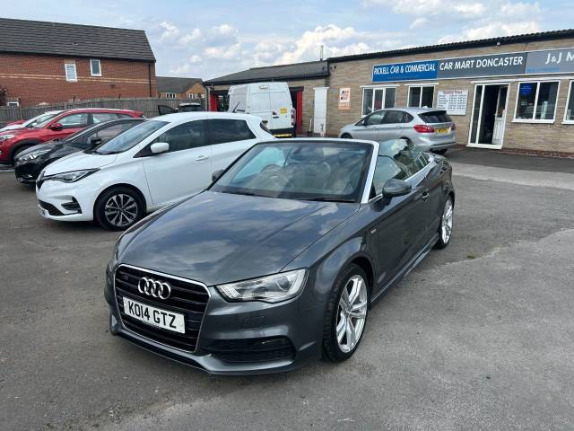 Audi A3 2.0 A3 S LINE TDI Convertible Diesel Grey
