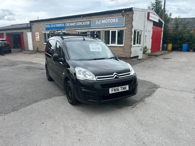 Citroen Berlingo 1.6 HDi 625Kg Enterprise 75ps Panel Van Diesel Black