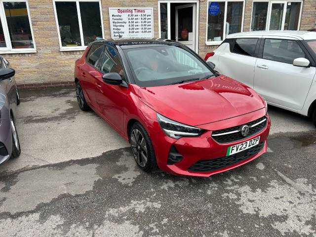Vauxhall Corsa 1.0 CORSA GS EV Hatchback Electric Red